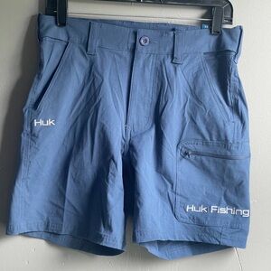 HUK Men's Fishing Shorts Next Level 7" inseam Outdoor Fish Quick Dry Sport S